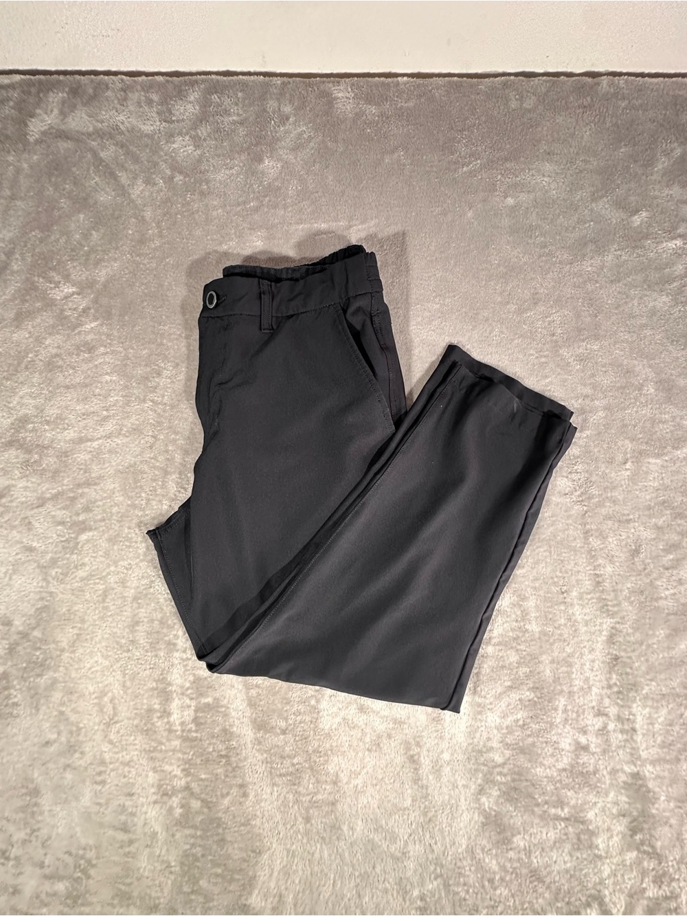 Men's Black Dress Pants - Sleek Tailored Fit
